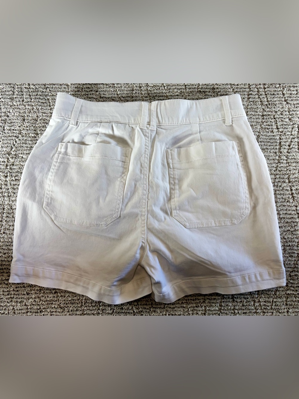 NWT Democracy Ab-solution Women’s Size 6 White High Rise Utility Shorts - Picture 12 of 12